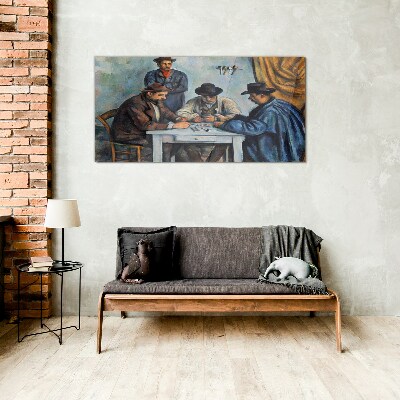 Foto op glas Kaartspel