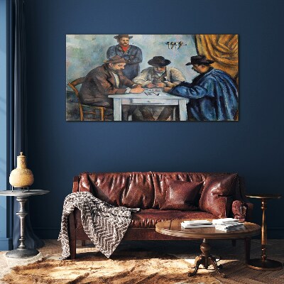 Foto op glas Kaartspel