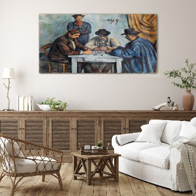 Foto op glas Kaartspel