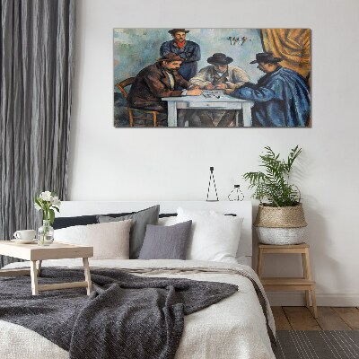 Foto op glas Kaartspel