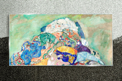 Schilderij op glas Kleurrijke droom