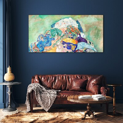 Schilderij op glas Kleurrijke droom