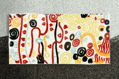 Foto op glas De kleuren van de natuur en emoties