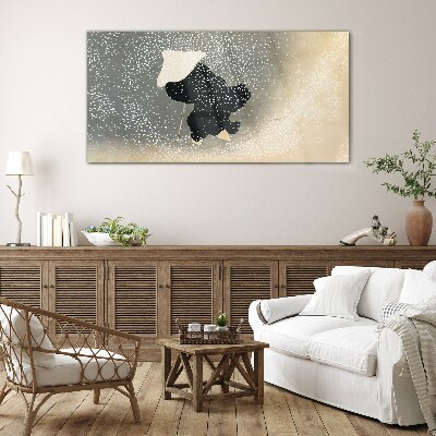 Glas foto Winterverlangen