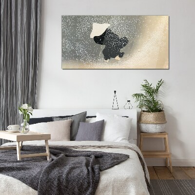 Glas foto Winterverlangen