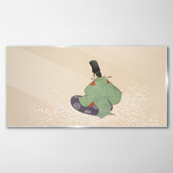 Glas foto De charme van de Japanse traditie