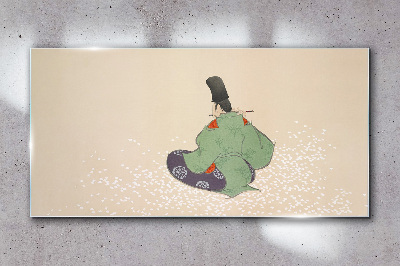 Glas foto De charme van de Japanse traditie