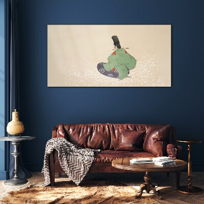 Glas foto De charme van de Japanse traditie