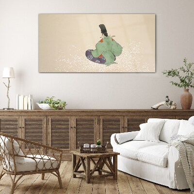 Glas foto De charme van de Japanse traditie