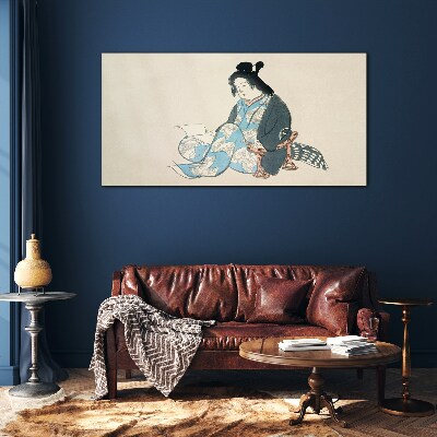 Glas foto Stilte en reflectie