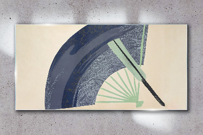 Foto op glas Golf en waaier