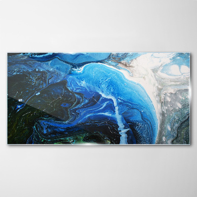 Schilderij op glas Oceanische draaikolken