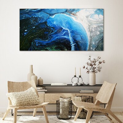 Schilderij op glas Oceanische draaikolken
