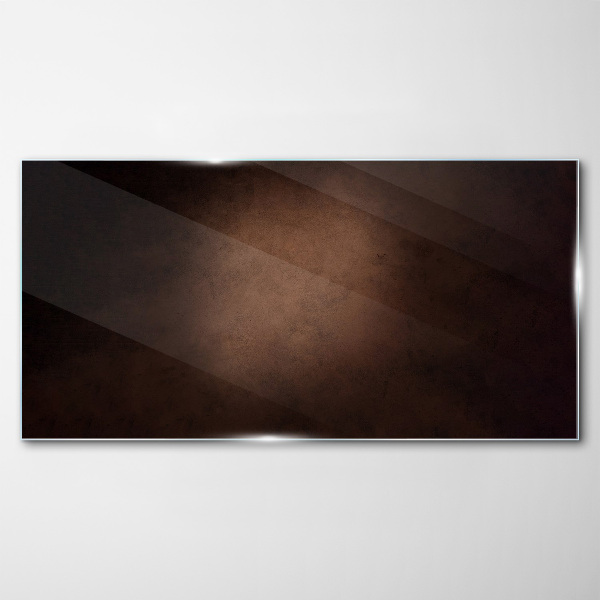 Glas foto Abstract spel van licht en schaduw