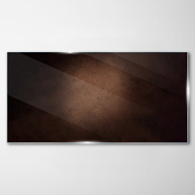 Glas foto Abstract spel van licht en schaduw