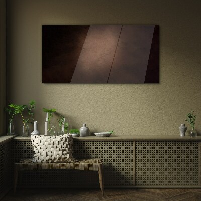 Glas foto Abstract spel van licht en schaduw