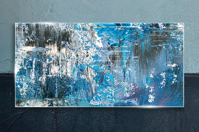 Glas foto De koude adem van de oceaan