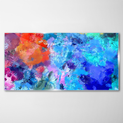 Glas foto De kleuren van emotie in abstracte dans