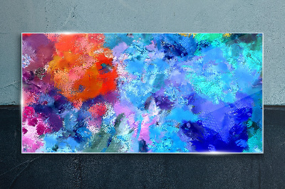 Glas foto De kleuren van emotie in abstracte dans