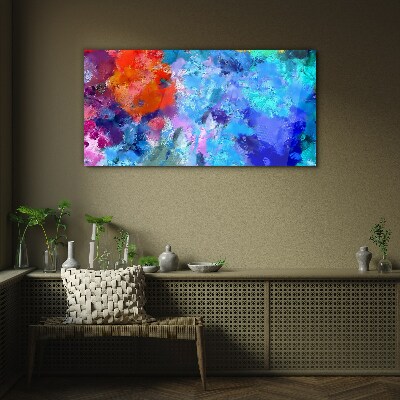 Glas foto De kleuren van emotie in abstracte dans