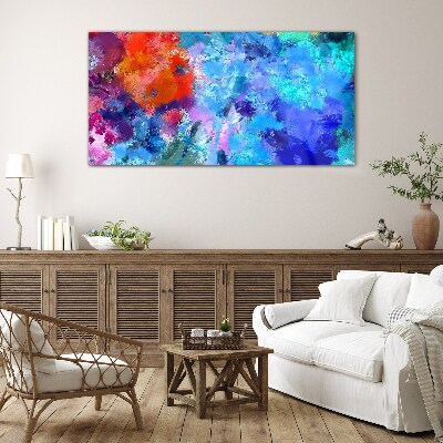 Glas foto De kleuren van emotie in abstracte dans