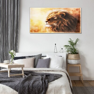 Schilderij op glas Trots op de zonneschijn