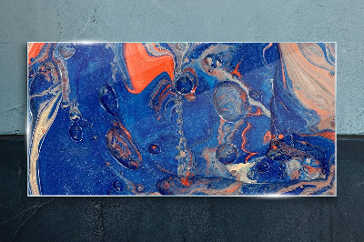 Schilderij op glas Kosmische zeegolf