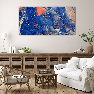 Schilderij op glas Kosmische zeegolf