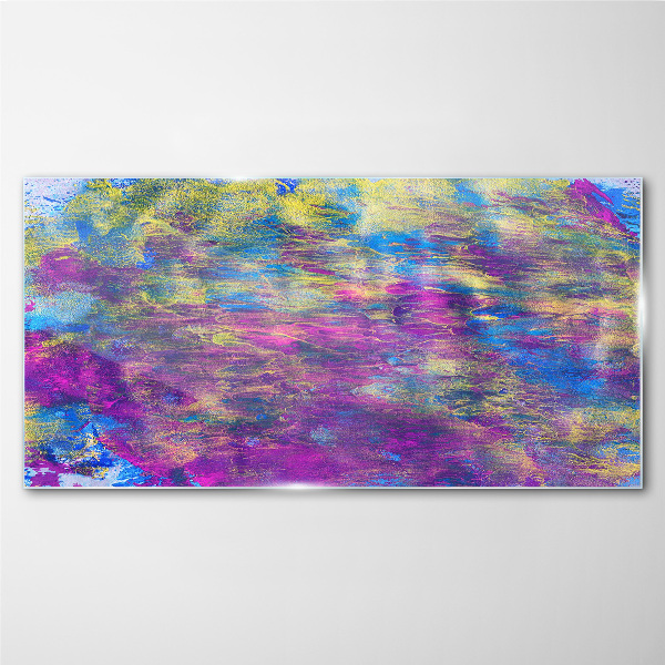 Glas foto Reflecties in kleur