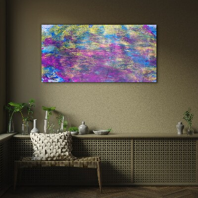 Glas foto Reflecties in kleur