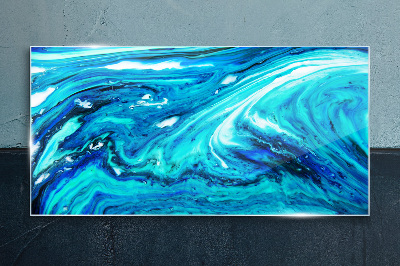 Glas foto Oceaan golven