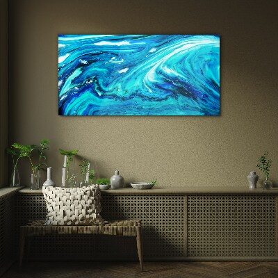 Glas foto Oceaan golven