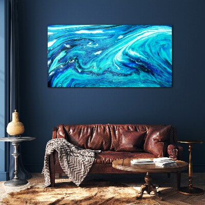 Glas foto Oceaan golven