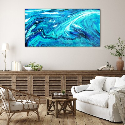 Glas foto Oceaan golven