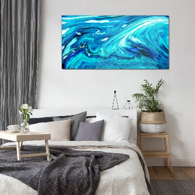 Glas foto Oceaan golven