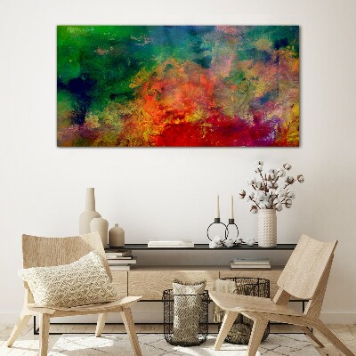 Glas foto De kleuren van emoties in beweging