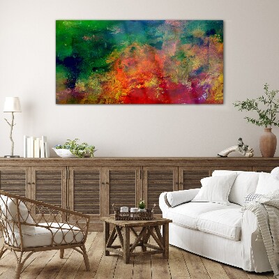 Glas foto De kleuren van emoties in beweging