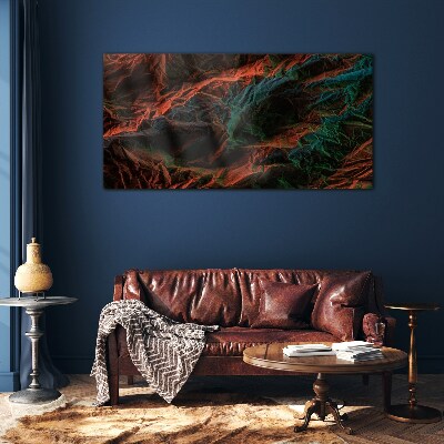 Schilderij op glas Complexe kleuren en texturen