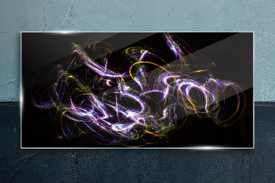 Glas foto Energie in beweging