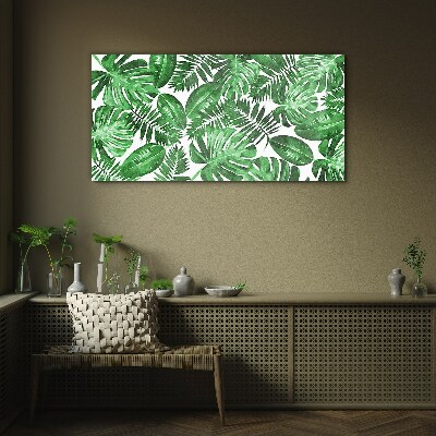 Glas foto Groene jungle