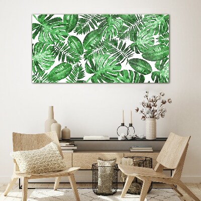 Glas foto Groene jungle