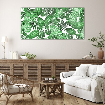 Glas foto Groene jungle