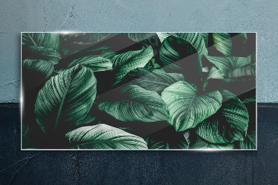 Glas foto Groene symfonie van bladeren