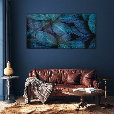 Glas foto Mysterieus bos van bladeren