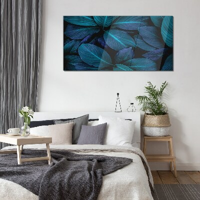 Glas foto Mysterieus bos van bladeren