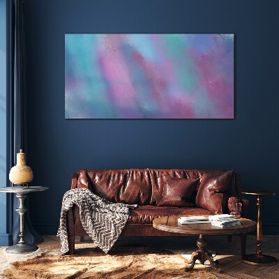 Foto op glas Pasteldromen in de wolken