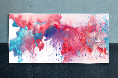 Glas foto Kleurrijke wervelingen