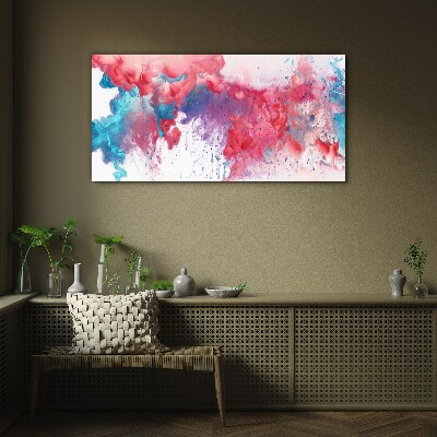 Glas foto Kleurrijke wervelingen