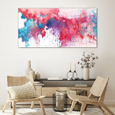 Glas foto Kleurrijke wervelingen