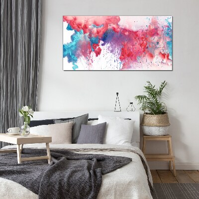 Glas foto Kleurrijke wervelingen